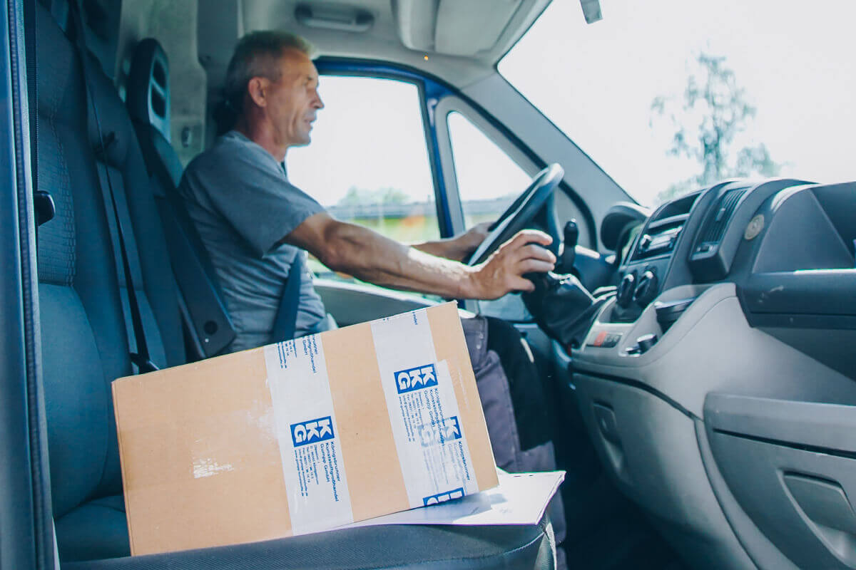 Versand und Transport von KKG-Materialien
